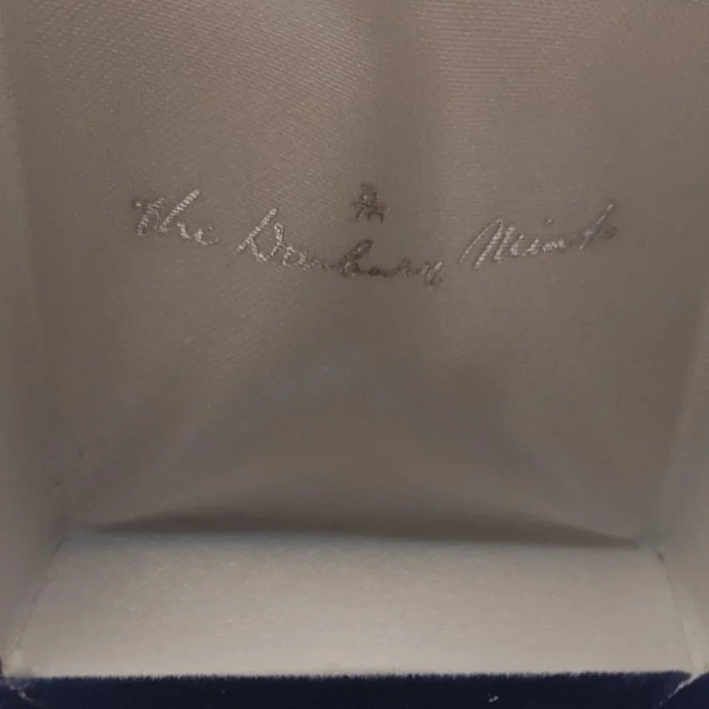 NIB Danbury Mint A Dozen Roses 24K Gold Plated Earrings - Picture 5 of 10